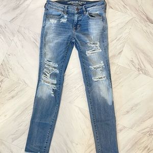 American Eagle jegging crop size 4